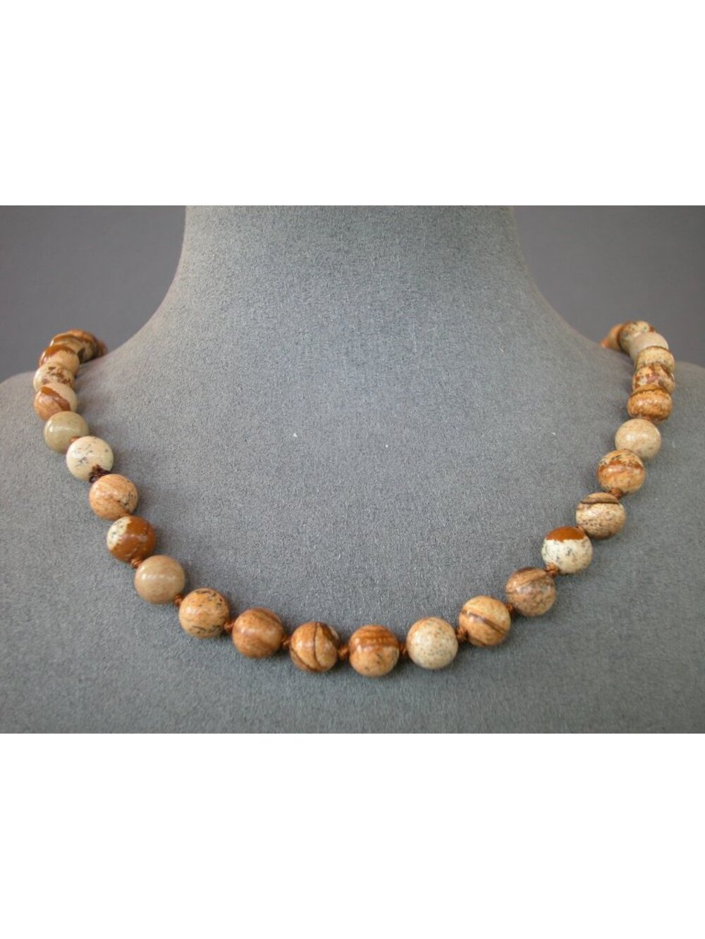 Picture Jasper 24 Inch Necklace